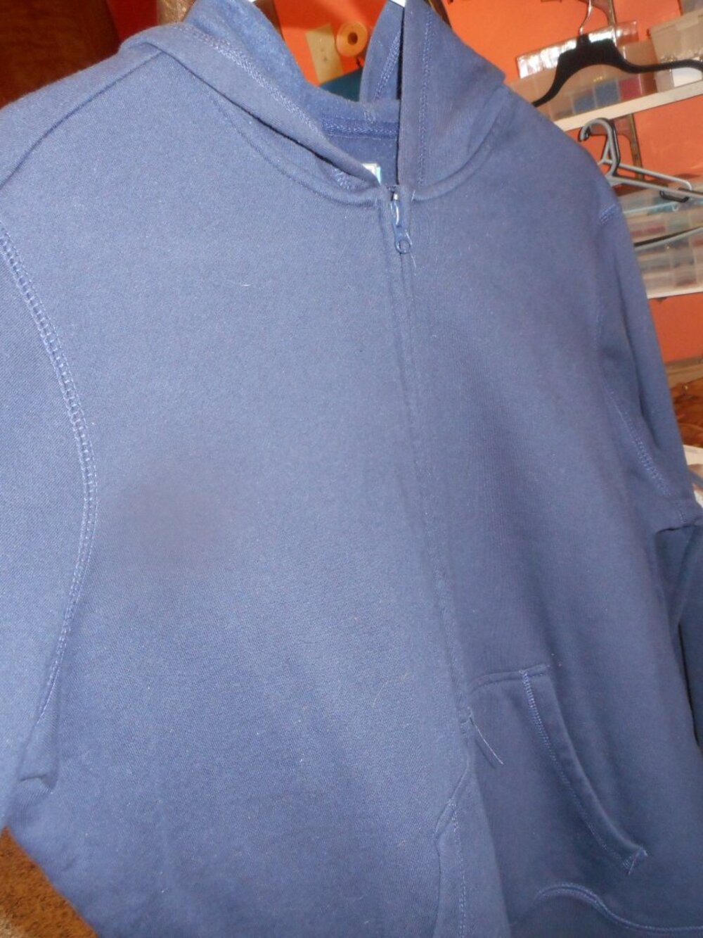 SJB - WOMEN'S ZIP-UP hoodie, INDOOR/OUTDOOR WEAR, WINTERWEAR,  SZ XL, PETITE